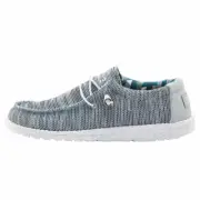 Hey Dude Men's Wally Sox ice Grey Shoes -40019-1HN