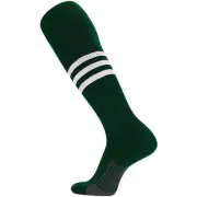 TCK Dugout Series Socks DARK GREEN | WHITE XL