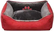 Pet Nest Four Seasons Warm Removable and Washable Large Small Dog Golden Retriever Dog Kennel Mat (Size : S)