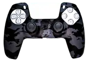 Silicone Cover For PS5 Controller Case Skin - Black Camo