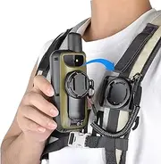 Backpack Mount for Garmin Handheld GPS eTrex/GPSMAP Series with Safety Tether