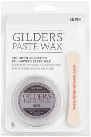 Baroque Art Gilders Paste 1oz-Silver (Pack of 2)