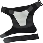 Healeved 1pc Shoulder Pads Breathable Shoulder Sleeve Shoulder Stabilizer Brace Shoulder Fixing Strap Arm Workout Sleeve Elastic Shoulder Support Shoulder Protective Band Nylon Black