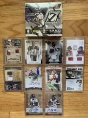 2023 Panini Zenith Football Hobby Box, 10 Auto/Patch cards #’d and More!