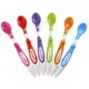 美國 munchkin 滿趣健 安全彩色學習湯匙6入 3個月以上適用 MNF-10062 幼兒學習湯匙
