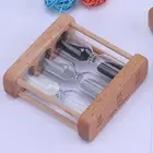 Wooden Sand Timer, Visual Sand Clock Timer, 1/3/5 Minutes Sandglass Timer, Wood