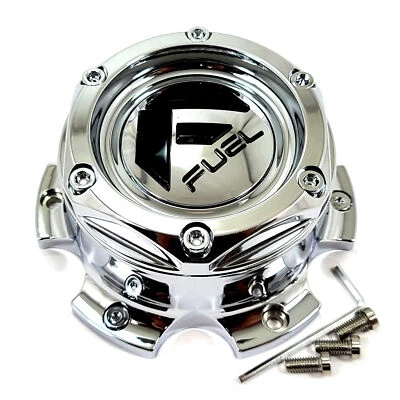 Fuel Off-Roads Chrome Center Cap for 6L D740 Runner D741 Runner D676 Seeker
