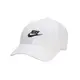 【NIKE】U NK CLUB CAP U CB FUT WSH L 男帽 女帽 休閒帽 白色-FB5368100