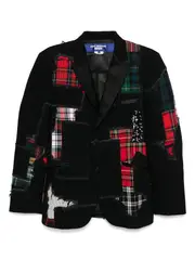 [Junya Watanabe] Cotton Denim X Multi Fabrics Patch Jacket