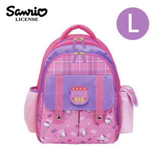 L號 凱蒂貓 兒童背包 後背包 背包 書包 Hello Kitty 三麗鷗Sanrio 977190 (5折)