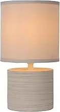 Lucide GREASBY - Table lamp - Ø 14 cm - E14 - Cream