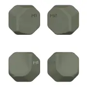 Skull & Co. ROG Ally X Back Button -OD Green (4pcs)