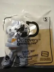 new 2020 McDonald's Happy Meal Toy Discovery Mindblown # 5 Twirl Bot Robot