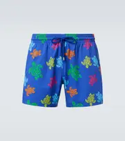 [Vilebrequin] Vilebrequin Moorise printed swim trunks UK 34 blue
