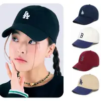 在飛比找蝦皮購物優惠-Mlb Ny La 男式帽子女式 New Era 韓國棉卡其