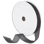 5/8" Plain Sheer Organza Nylon Ribbon 100 Yards Offray - black