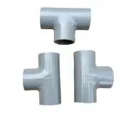 Tee, 3/4" Pipe size, CPVC, Socket Ends, Set of 3, Lasco Made in USA
