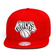 Mitchell & Ness New York Knicks Snapback Hat for Jordan 11 Retro Playoffs Bred