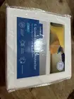 New - Never removed packaging - Linenspa 5-sided Mattress Protector. Full, White