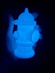 Dog Poop Bag Dispenser - Glow In The Dark 3D Printed Fire Hydrant