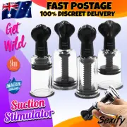 Nipple Clitoris Sucker Twist Pump Suction Clamp Stimulator Inverted Sex Toy BDSM