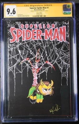 CGC SS 9.6 Scottie Young Superior Spider Remarked By Kyle Willis