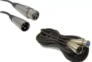 10pcs 25 Ft 25FT xlr male female 3pin MIC Shielded Cable microphone audio cord