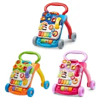 在飛比找樂天市場購物網優惠-Vtech 寶寶聲光學步車(3色可選)