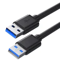 在飛比找蝦皮購物優惠-USB3.0 公對公 行動硬碟 外接硬碟 傳輸線 USB T