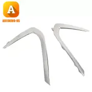Set of 2 Front Face Bar Trim Molding Step Pad LH+RH Fit for 20-22 Hyundai Sonata (for: Hyundai)
