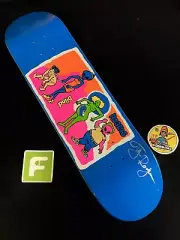 RARE SIGNED TJ Rogers Blind Reaper Mark Gonzales Skateboard Deck AUTOGRAPH