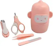 SWOOMEY 1Set Nail Clippers Set Safe Grooming Kit with Trimmers Nail File and Tweezers for Newborns Boy Girl and Accessories for Delicate Care