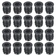 100Pcs Threaded Inserts, M6-1x13 Nut Threaded Inserts for Wood Working Tools