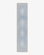 75' x 365' | Machine Washable Runner Rug | Kid & Pet Friendly | Indoor Rug | Lady Whistledown Soft Blue Rug by Bridgerton | Ruggable