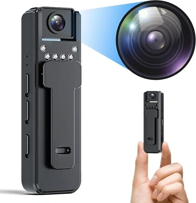 1080P HD Body Worn Camera, Wearable Body Camera with Night Vision, Loop Recordin