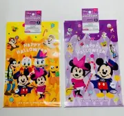 Daiso MICKEY & FRIENDS HALLOWEEN HANDLE TREAT BAGS Set of 2 - New *US Seller*
