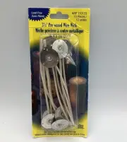 Yaley 3.5” Pre-waxed Wire Wick 12 Pack No. 110170 Made in the USA