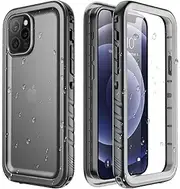 SPORTLINK Compatible with iPhone 12 Pro Max Waterproof Shockproof Case - Full Body Heavy Duty Underwater Dustproof Rugged 360 Protective Military Grade Outdoor 6.7 Inch with Camera/Screen Protector