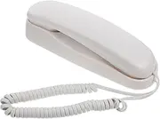 Angoily Wall Mounted Household Telephone Elegant Mini Phone for Home Office Hotel Use Corded Design Simple Operation Stylish Bathroom Living Decor