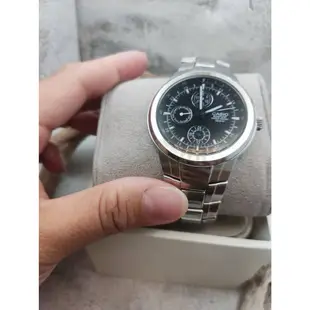 Casio Edifice 正品  錶玻透亮 錶身已拋光 100M防水  三眼 男錶 手錶卡西歐  CASIO