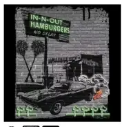In N Out Burger New 2023 Quality N Speed XL Black T-Shirt