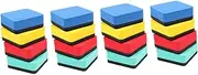 DOITOOL 24pcs Set of Whiteboard Erasers Mini Erasers for Dry Erase Boards Blackboard Cleaning Tools Classroom Supplies