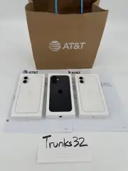 100% Brand New! Apple iPhone 16 Plus-128GB-Black-AT&T ONLY