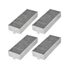4Pieces Range Hood Filter Cooker Hood Filter Indoor BBQ Hood Filter for Oil