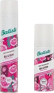 Batiste Blush Dry Shampoo Home & On The Go Set - 1x Batiste Blush Dry Shampoo 350ml + 1x Batiste Blush Dry Shampoo 50ml travel size