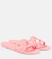 [Gucci] Gucci Interlocking G slides AU 7 pink