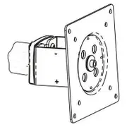 Ergotron 47-100-009 DS100 Sliding Display Bracket