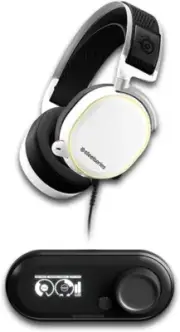 Steelseries Gaming Headset Arctis Pro+Game DAC Wired White 61454 From Japan NEW