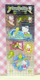 【震撼精品百貨】Hello Kitty 凱蒂貓 KITTY閃亮貼紙-小黃鳥崔西Tweety聯名款-衝浪粉 震撼日式精品百貨