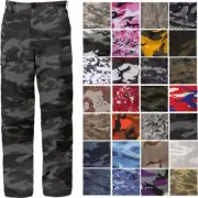 CAMO SALE!!! Military BDU Pants - Army Cargo Fatigue Camouflage Camo ROTHCO